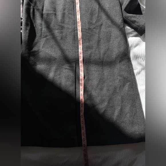 BRAND NEW! Banana Republic Men’s Gray Wool Blend Double Breasted Coat - Picture 13 of 13